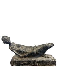 Sculpture, L'odalisque au drapé, Marc Petit
