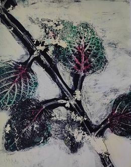 Peinture, Leaves, Adel Mikaelyan