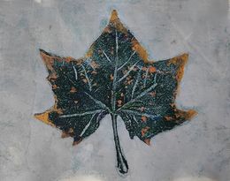 Peinture, Leaves, Adel Mikaelyan