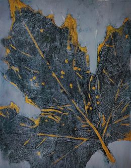 Peinture, Leaves, Adel Mikaelyan