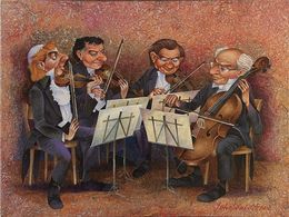 Gemälde, “?The Art of Performance”, Alexander Ishchenko