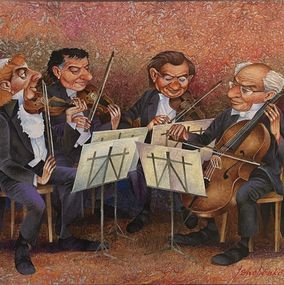 Painting, “?The Art of Performance”, Alexander Ishchenko