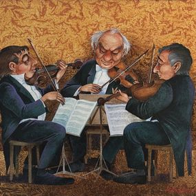 Painting, When Music Brings Joy, Alexander Ishchenko