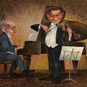 Painting, Strings and Keys, Alexander Ishchenko