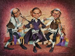 Painting, The Klezmers Trio, Alexander Ishchenko