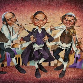 Painting, The Klezmers Trio, Alexander Ishchenko