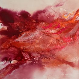 Painting, Amour Fusion, Nadia Zouari