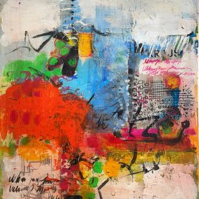 Gemälde, Abstract Composition, Aaron Labin (Grigoryan)