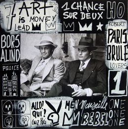 Gemälde, Borsalino belmondo delon, Spaco