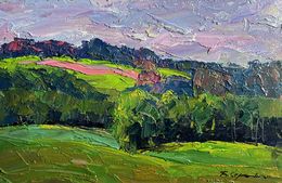 Painting, Summer meadows and forests, Boris Serdyuk