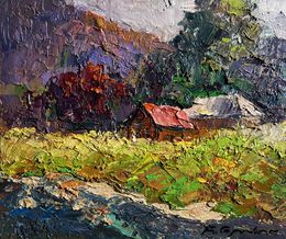 Gemälde, Autumn in the mountains, Boris Serdyuk