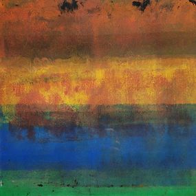 Drucke, Paysage d'automne au bord du Lot, Martial Mandin