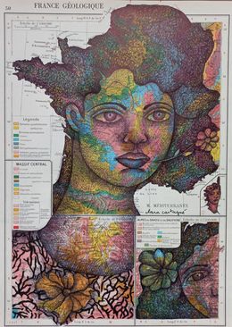 Zeichnungen, France géologique, Clara Castagné