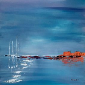 Gemälde, Horizons tranquilles, Rose Passalboni