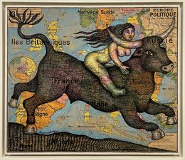 Zeichnungen, Enlèvement d'Europe, Clara Castagné