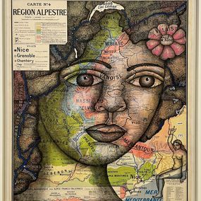 Fine Art Drawings, Régions Alpestres, Clara Castagné