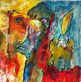 Peinture, Colourful Composition VII, Kajazun (Kajo) Avetisyan