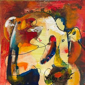 Gemälde, Colourful Composition VIII, Kajazun (Kajo) Avetisyan