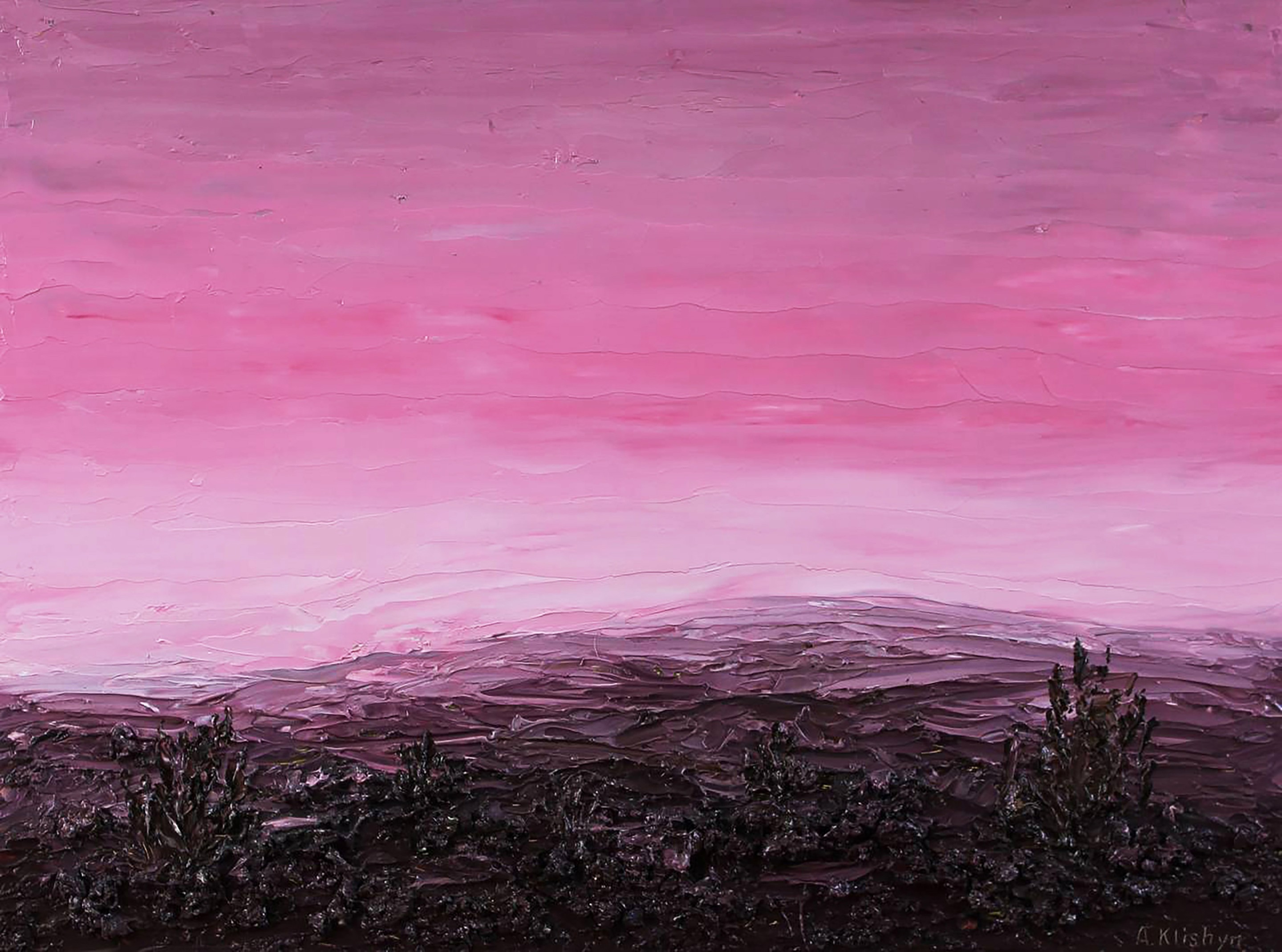 Andriy Klishyn, Pink landscape Andriy Klishyn, Pink landscape