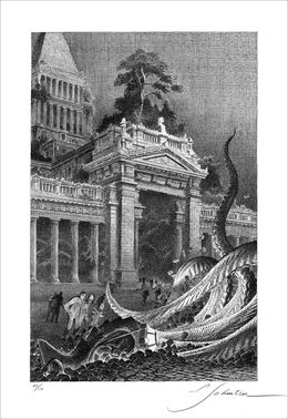 Print, Le retour du Capitaine Nemo - Palais, François Schuiten