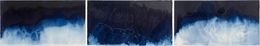 Photography, Set of 3 Photographs. Cyanotype photograph of the ocean waves, Paola Dávila