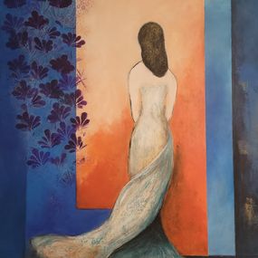 Painting, Interieur Exterieur, Nadine de Lespinats