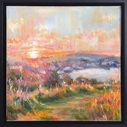 Painting, Soleil blanc, Tatiana Ivchenkova