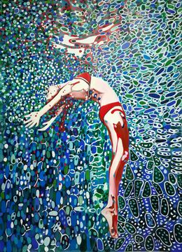 Gemälde, Underwater, Alexandra Djokic