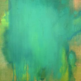 Gemälde, Being Green, Susan Wolfe Huppman