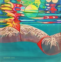 Gemälde, Underwater, Alexandra Djokic