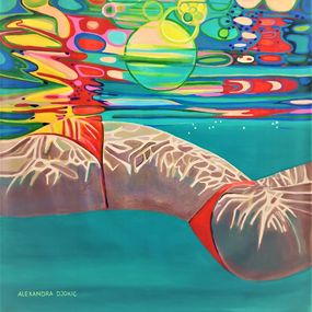 Gemälde, Underwater, Alexandra Djokic