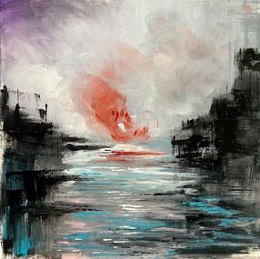 Painting, Abstract landscape #1, Elisa Bonotti