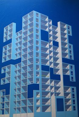 Painting, New Building, Andris Vitolins
