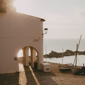 Photographie, Morning Light in Plaça Port Bo, Arantza NT Photography