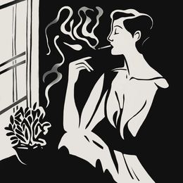 Print, Smoking, Nina Tsorieva