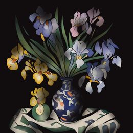 Print, Still life, Nina Tsorieva
