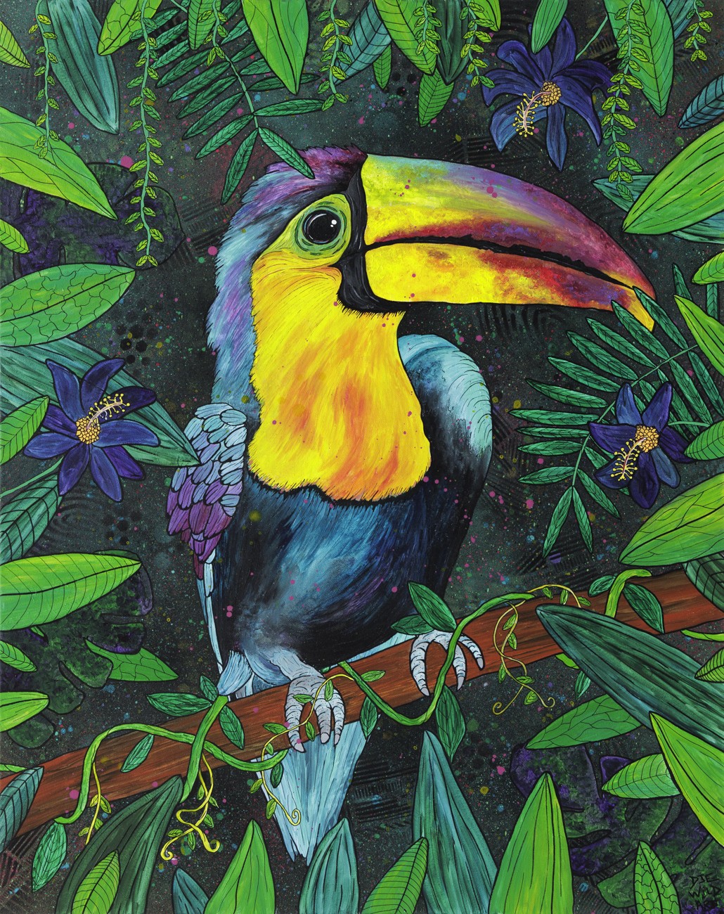 Djé WILD art, El Tucan Djé WILD art, El Tucan