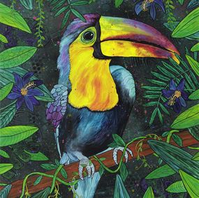 Gemälde, El Tucan, Djé WILD art