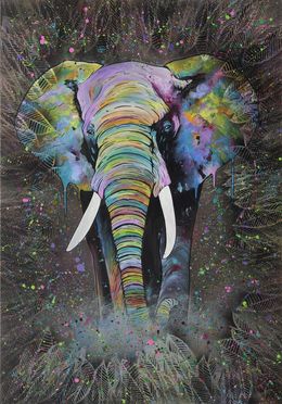 Painting, Prosperity, Djé WILD art