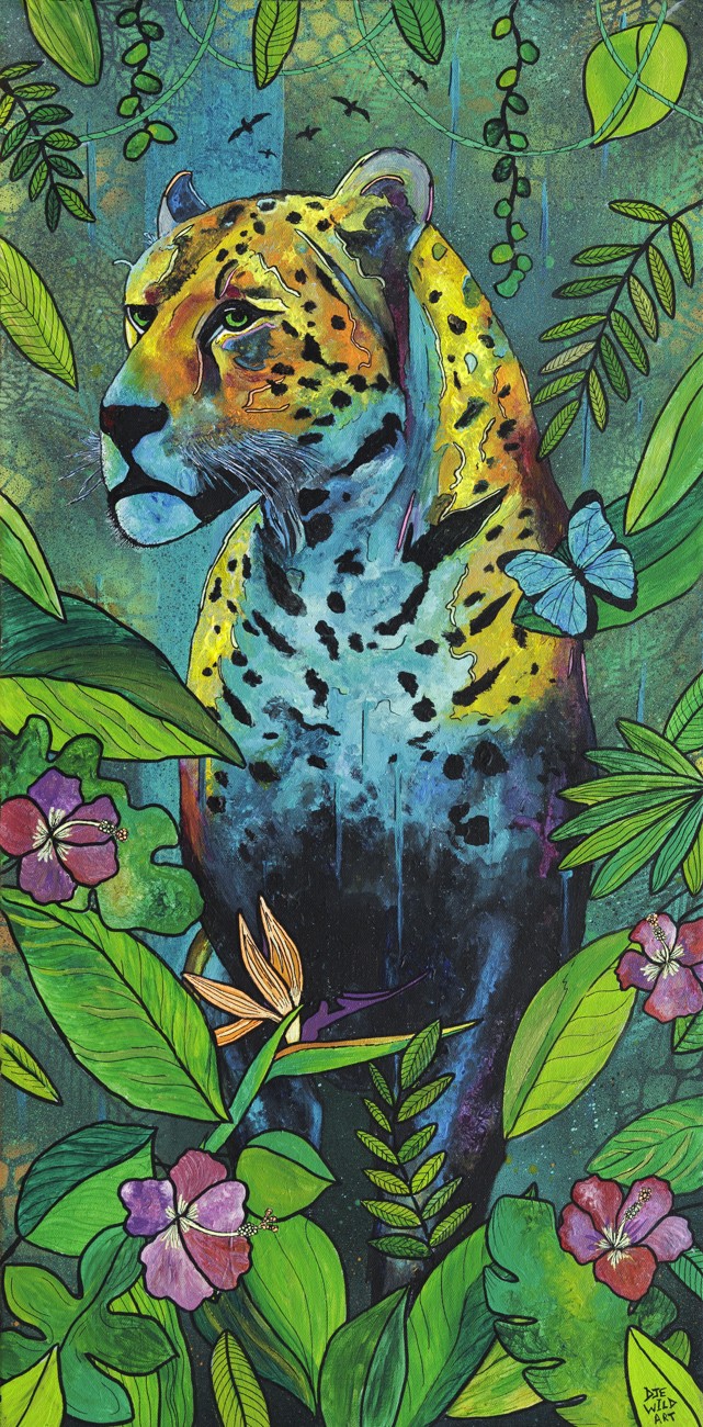 Djé WILD art, The wildcat Djé WILD art, The wildcat
