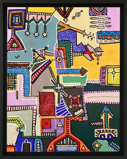 Painting, Wouki, Paul Richard Mason