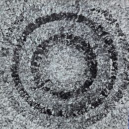 Gemälde, Black Circle, Eric Robin