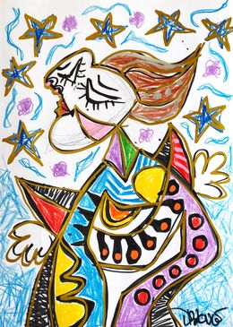 Fine Art Drawings, Dreaming woman, Dr. Love