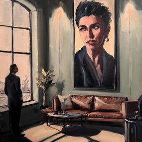 Peinture, L'attente, Lorann Lacave-ladeuix