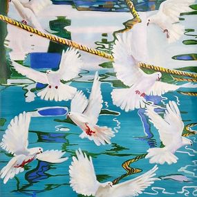 Gemälde, Summer reflections, Alexandra Djokic