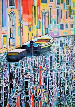 Painting, Venice summer, Alexandra Djokic