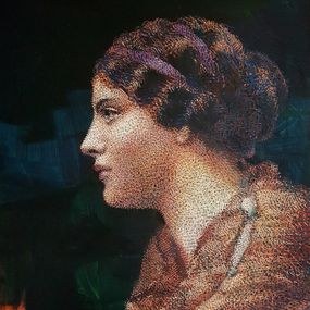 Peinture, L'Attente, Nadège Dauvergne