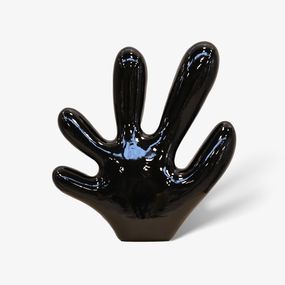 Skulpturen, The Ceramic Fire Coral (Black), Claudia Comte
