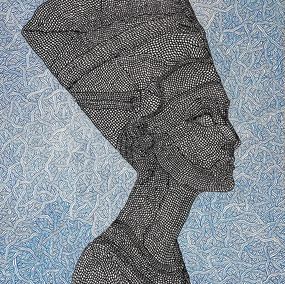 Gemälde, Nefertiti, David Paul Kay