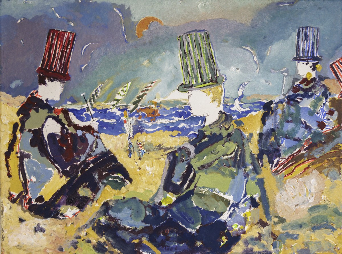 Ti Ban, L'anse - Scène de vie onirique inspiré du paysage d'Hourtin plage, presqu'île du Médoc Ti Ban, L'anse - Scène de vie onirique inspiré du paysage d'Hourtin plage, presqu'île du Médoc